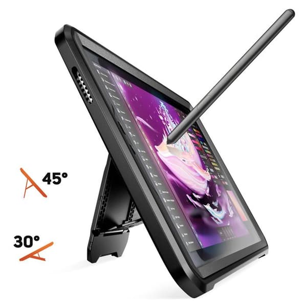 Helkapsel til Galaxy Tab A11 Unicorn Beetle Ultra Robust 360° Supcase Sort Svart