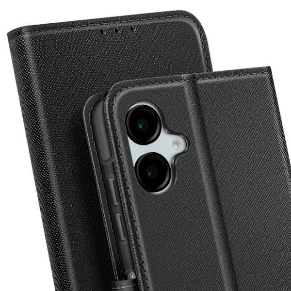 Samsung Galaxy A06 Lompakkokotelo Fancy Musta Svart