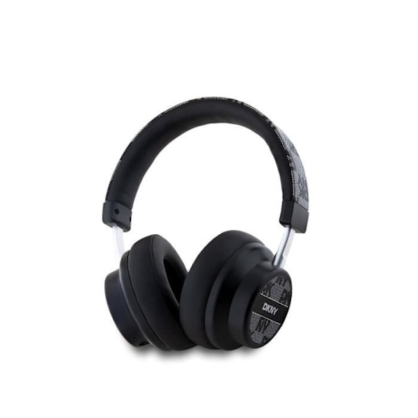 Hörlurar - DKNY - Rutigt mönster - Bluetooth 5.3 - Batteritid 30 timmar - Över-örat Svart
