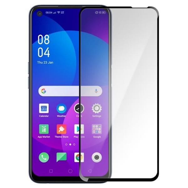 Skyddande film - AVIZAR - Oppo A72 - Härdat glas - Ultra-tunnt - Transparent Transparent