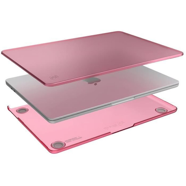 Kotelo MacBook Air 15'' 2024, 2023 - SPECK - Jäykkä 2-osainen muotoilu - Vaaleanpunainen Rosa