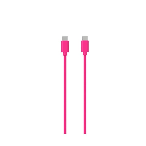 USB-C til USB-C 3A Opladning og Synkronisering Collection POP 1,5m Jaym Rose Rosa