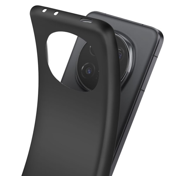 Honor Magic 7 Pro Pehmeä Silikonikuori Ohut Mayaxess Musta Svart