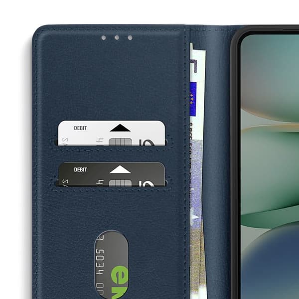 Plånboksfodral - Xiaomi - Redmi A5 - Mörknatt - Videostöd - Magnetisk Blå