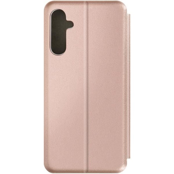 Fodral för Samsung Galaxy M34 5G Flip Card Hållare Stöd Video Rosa Champagne Rosa