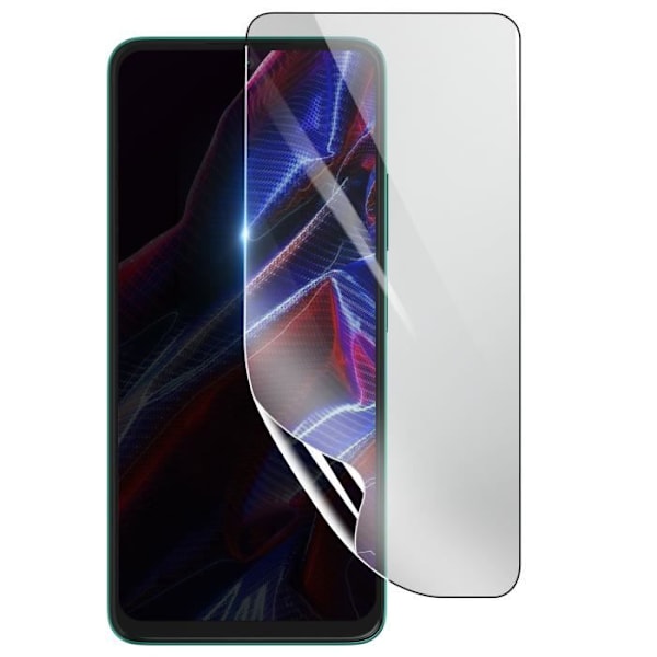 Näytönsuoja - 3MK - Xiaomi Poco X5 - Iskunkestävä Hydrogeeli - Läpinäkyvä - Naarmuuntumaton Transparent