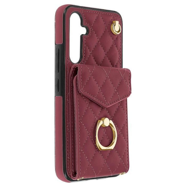 Coque för Samsung Galaxy A54 5G - AVIZAR - Bakficka - Röd - Matt - Elegant Röd