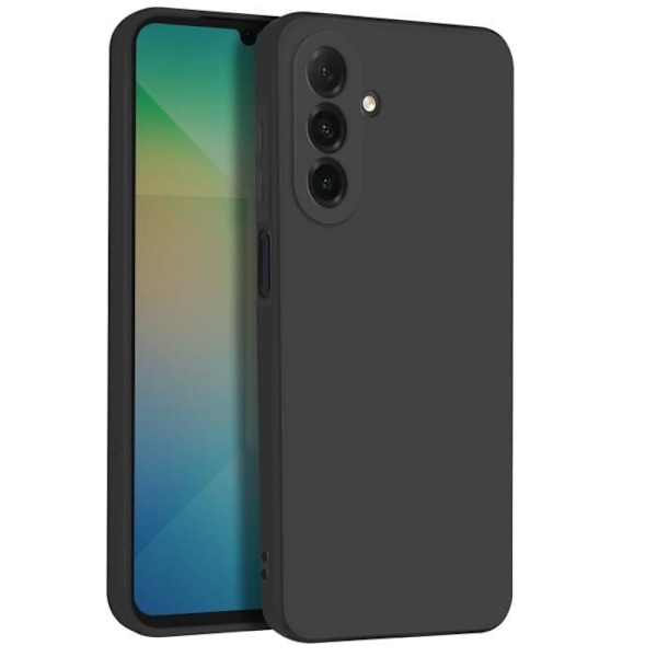 Cover til Samsung Galaxy A26 Silikone Blød Mat Sort Svart