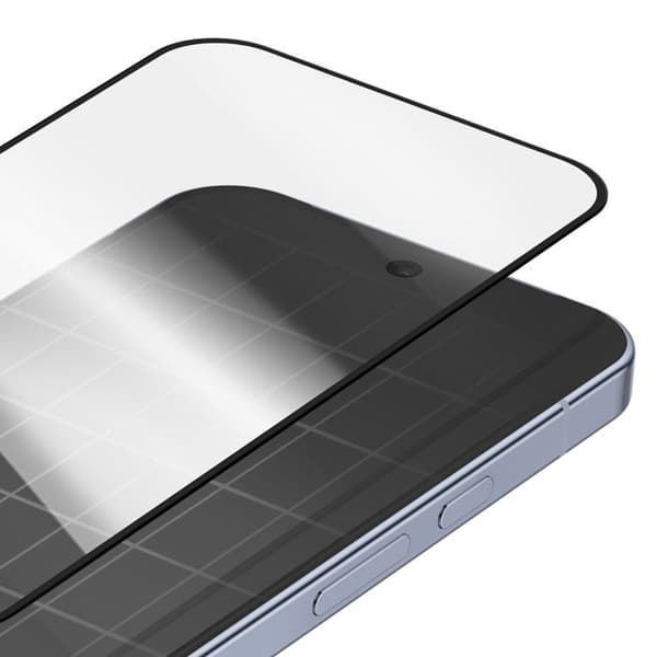 Glasbeskyttelse til Google Pixel 10 og 10 Pro Rundede Kanter 6D Sort Transparent Svart