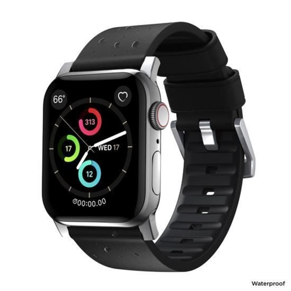 Apple Watch Nomad Active Pro-rem til Apple Watch 42/44mm Grå/Sort