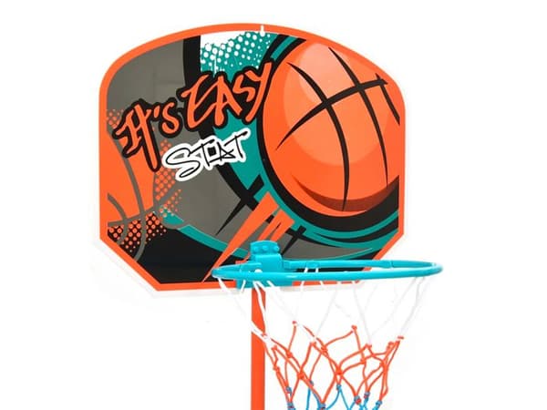 Basketkorg 141cm - Modell Easy Stat Orange Orange