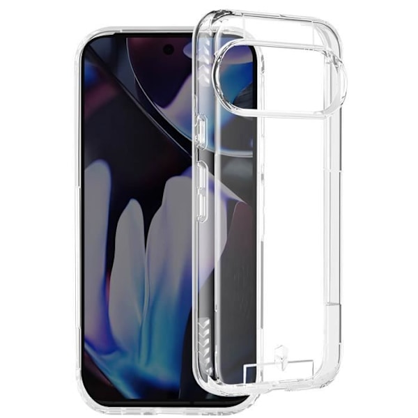 Cover til Google Pixel 9 Pro XL Forstærket stødsikker anti-fald 3m Force Cover Transparent Transparent