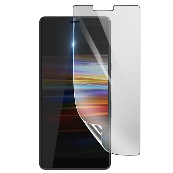 Näytönsuoja - 3MK - Sony Xperia L3 - Iskunkestävä Hydrogeeli - Naarmuuntumaton - Läpinäkyvä Transparent