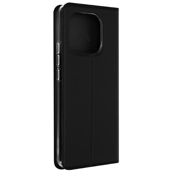 Hus - Dux Ducis - Xiaomi Mi 11 Pro - Ekologiskt läder - Videostöd - Inbyggd kortfodral Svart
