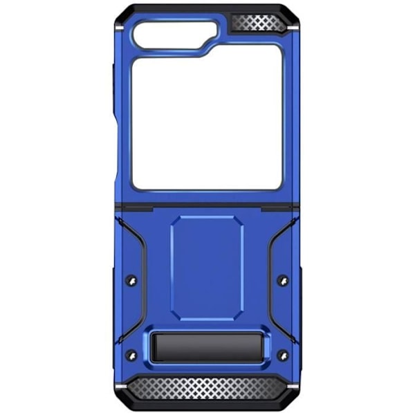 Kotelo - AVIZAR - Samsung Z Flip 5 - Iskunkestävä - Jalusta - Sininen Blå