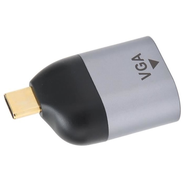 HURRISE USB C - VGA -muunnin JORINDO JD0756 USB C - VGA-sovitin Type-C uros-VGA-naarassovitin