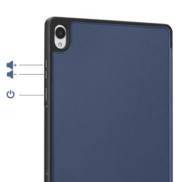 Etui til Galaxy Tab S11 med Trifold Støttefunktion Blå Blå