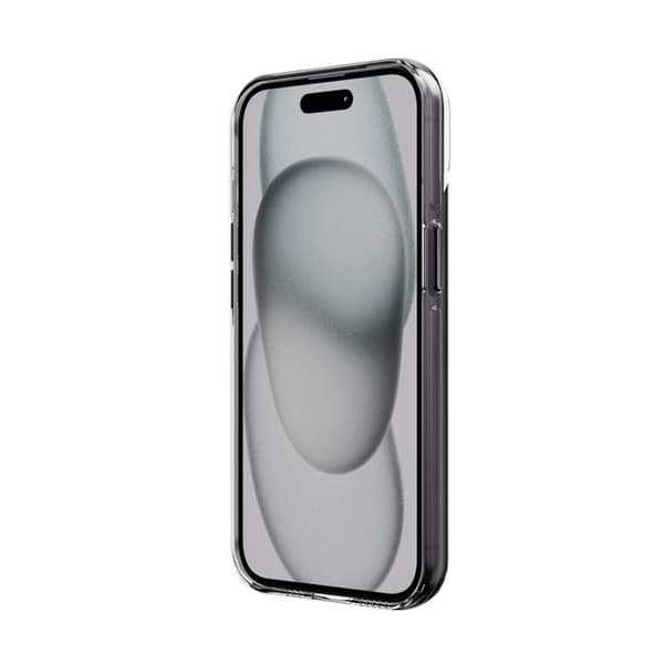 Coque iPhone 15 MagSafe (svart) Crong Clear MAG Pro Sort