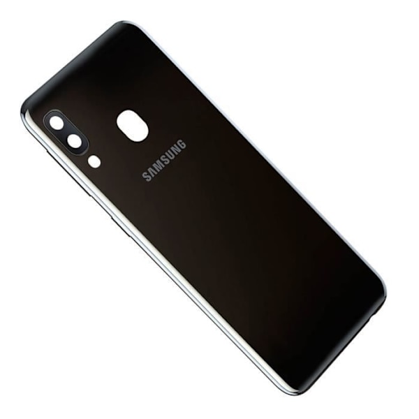 Batteriari - Samsung - Galaxy A20e - Original - Bagcover - Sort Svart