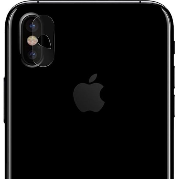 Skyddsfilm - Benks - iPhone X / XS - 9H härdat glas - Antispår - Transparent Transparent