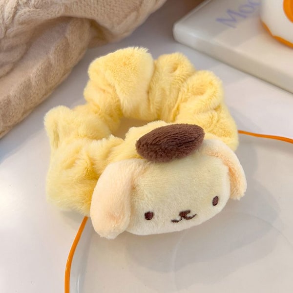 Chouchou Klassisk til Fnuller Hår Pompompurin Kawaii Gul Gul Gul