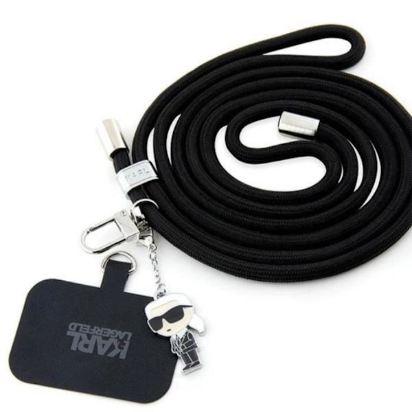 Karl Lagerfeld CBDY Cord - Universell telefonrem (svart)