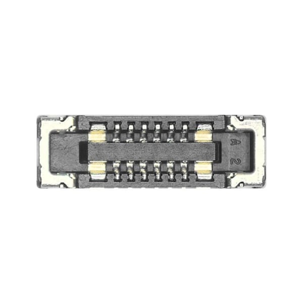 Power Button FPC Connector - AVIZAR - iPhone XS og XS Max - Sort - Kvalitetsudskiftningsdel Svart