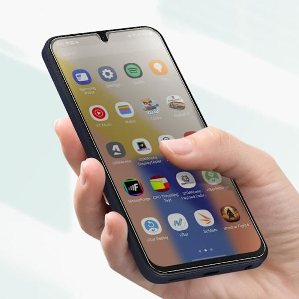 Skærmbeskyttelse - BESTSUIT - Galaxy A15 - Uknuselig - Hårdhed 9H - Ultra-tynd Gennemsigtig Transparent