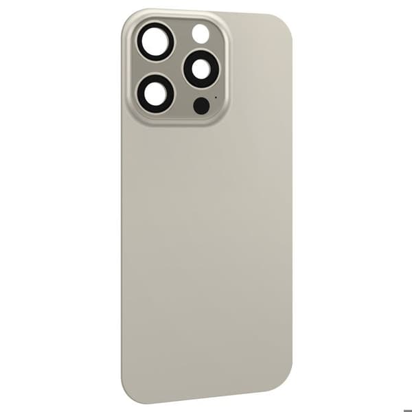 Batteri Cache - AVIZAR - iPhone 16 Pro - Beige - Indbygget Klæbende - Forenklet Installation beige
