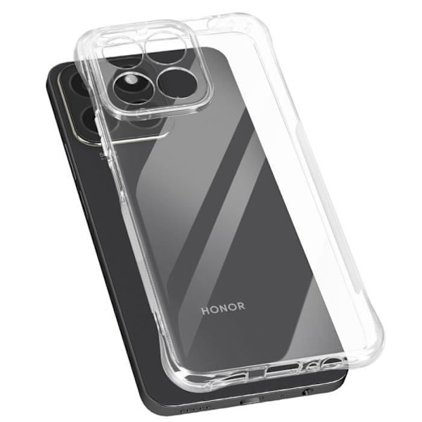 Skydd för Honor 200 Smart Stöttålig Flexibel Förstärkt Transparent Transparent