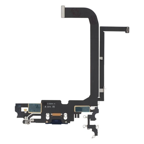 Lightning-opladningsstik - RELIFE - iPhone 13 Pro Max - Integreret mikrofon - Blå farve - Kablet Blå