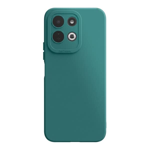 Silicone cover til Xiaomi Redmi 17, blød beskyttelse, stødabsorberende, grøn Grön