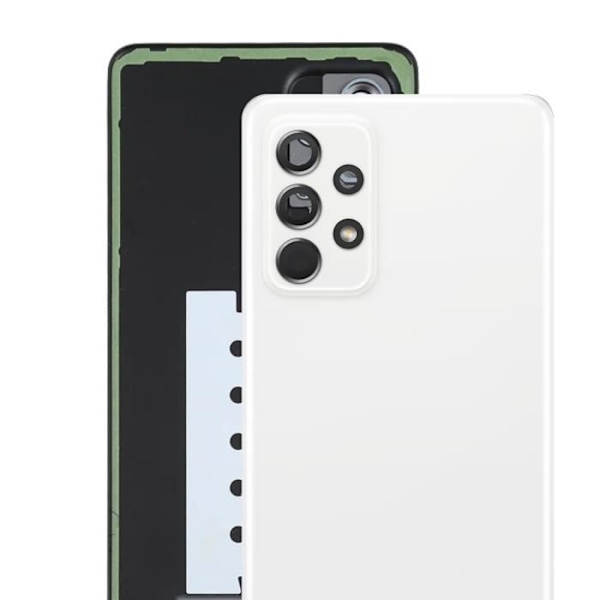 Cachebatteri - Samsung - Galaxy A52 - Hvid - Erstatningsdel - Indbygget klæbemiddel Vit