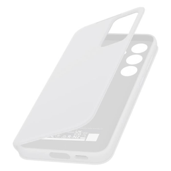 Samsung S24 Plus Fodral Flip Touch Window Smart View Samsung ljusgrå Grå