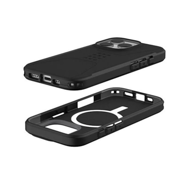 Coque - UAG - Civilian - iPhone 16 Pro - Antiskrid - Hexagonal Mønster - Sort Svart
