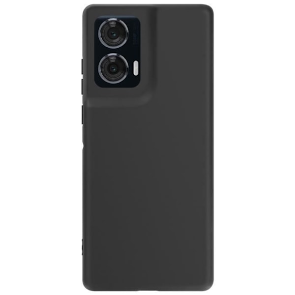 Mayaxess Musta Ohut Silikoonikuori Motorola Edge 50 Fusionille Svart