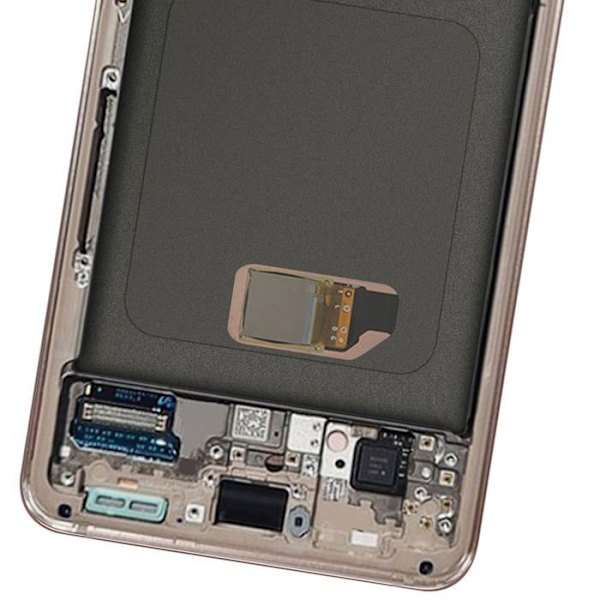LCD-skærm - Samsung - Galaxy S21 - Original - Lilla - Komplet udskiftning Lila