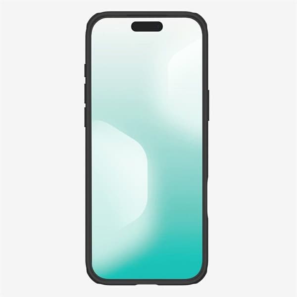 Cover til iPhone 17 Pro Max - TPU+PC, Sort Svart