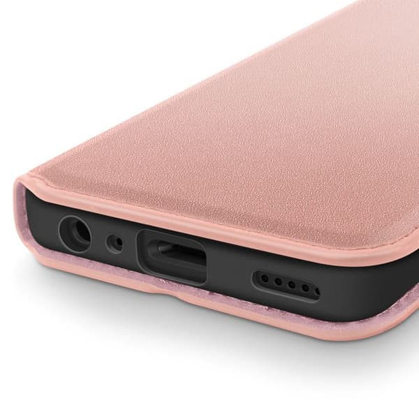 Plånboksfodral - AVIZAR - Xiaomi Redmi 15C - Rosa - Videostöd - Magnetisk Rosa