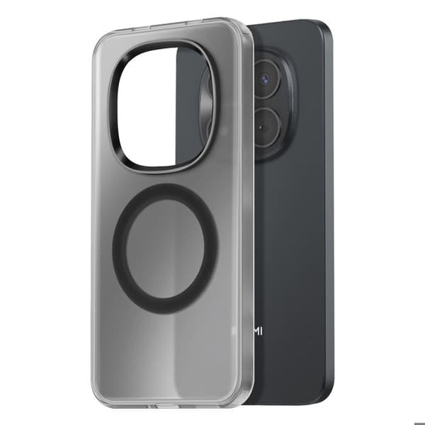 Cover til Redmi Note 15 Pro 5G Forstærket Kompatibel med MagSafe Tilbehør Sort Svart