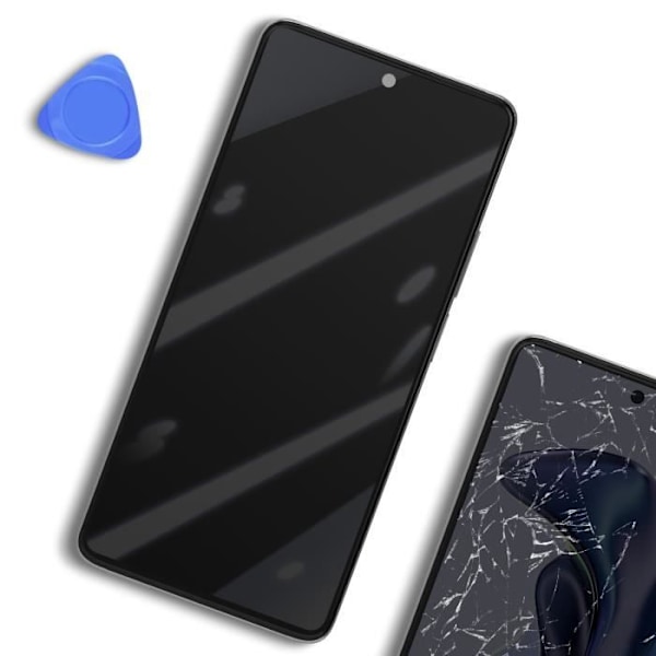 LCD-skärm + touchglas + vit chassi för Xiaomi 11T / Poco F4 GT Vit