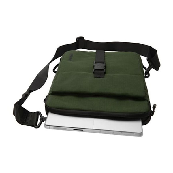 PC Cover - Incase - MacBook Pro 14 tommer 2021/2024 - Aftagelig Strop - Polyester 300D - Grøn Grön