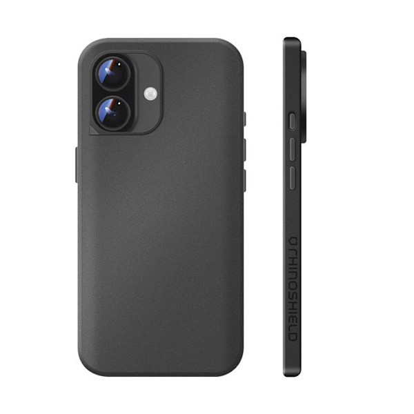 "Cover til iPhone 17 Model SolidX Stødabsorberende 3.5 m certificeret MIL-STD 810G Rhinoshield Sort" Svart