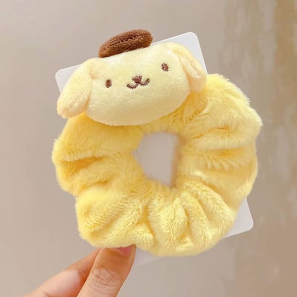 Chouchou Klassisk til Fnuller Hår Pompompurin Kawaii Gul Gul Gul