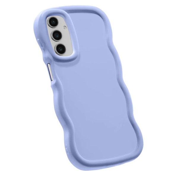 Coque för Samsung Galaxy S23 FE Silikon Stötsäker Candy Serie Lavendel Lila