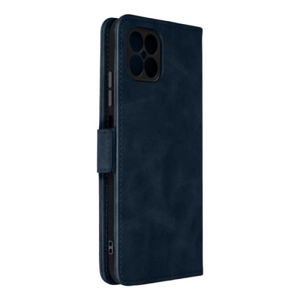Honor X8 Double Magnetic Tab Wallet Case Midnight Blue
