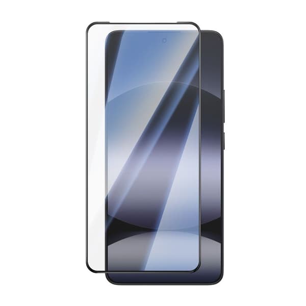 Skærmbeskyttelse til Redmi Note 14 i hærdet glas 0,40 mm høj modstand sort Svart