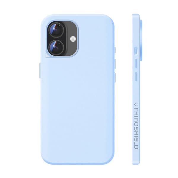 "Coque til iPhone 17 Model SolidX Stødabsorberende 3.5 m certificeret MIL-STD 810G Rhinoshield Lys blå" Blå