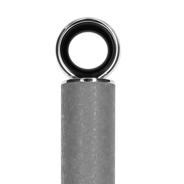 Køkkenrulleholder - CHEFFINGER - Stenlook - Tung Base - Metal - Grå Grå
