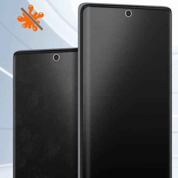 Härdat glas - IMAK - Motorola Edge 50 Fusion - 9H hårdhet - Anti-spion - Skärmskydd Svart